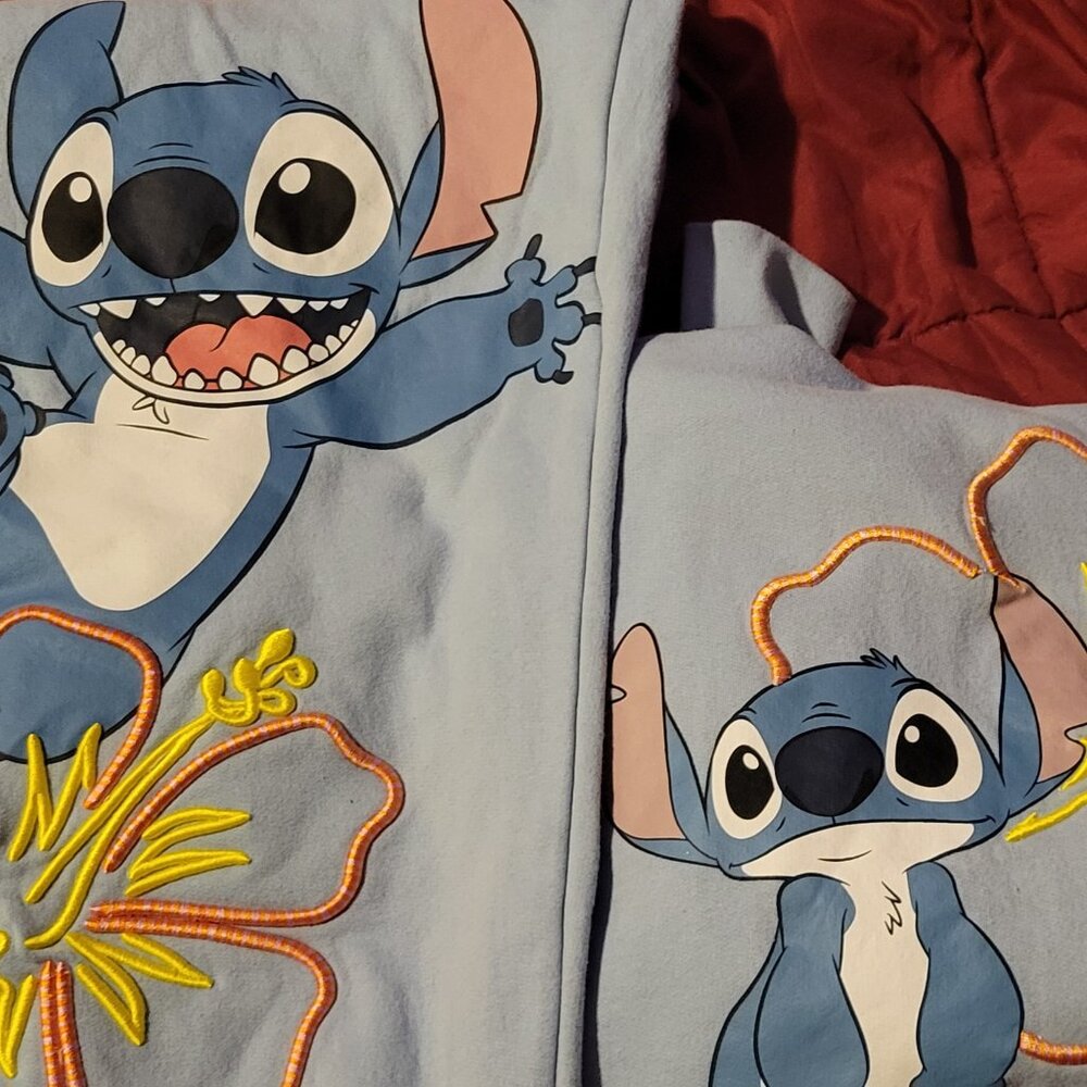 Stitch hoodie and sweatpants